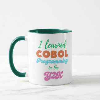 COBOL-taal geleerd in Y2K (jaar 2000) Mok