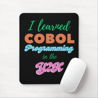 COBOL-taal geleerd in Y2K (jaar 2000) Muismat