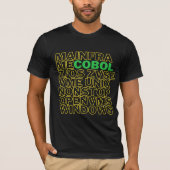 COBOL-taalbesturingssystemen T-shirt (Voorkant)