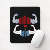 Cobol versus Java programmeertalen showdown Muismat (Met muis)