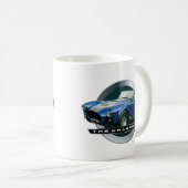 Cobra 427 blauw koffiemok (Voorkant rechts)