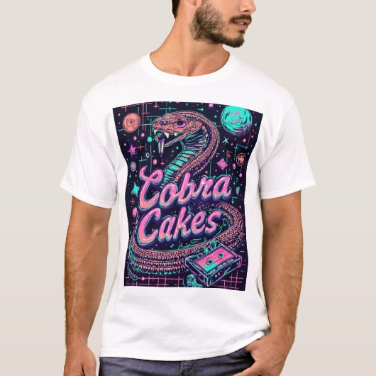Cobra Cakes Vintage 80's T-shirt (Voorkant)