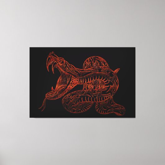 Cobra Canvas Afdruk (Voorkant)