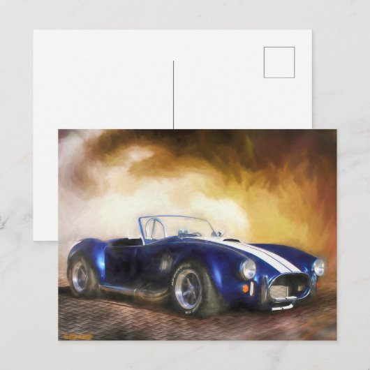 Cobra Car STRIKER FANG Briefkaart (Voorkant / Achterkant)