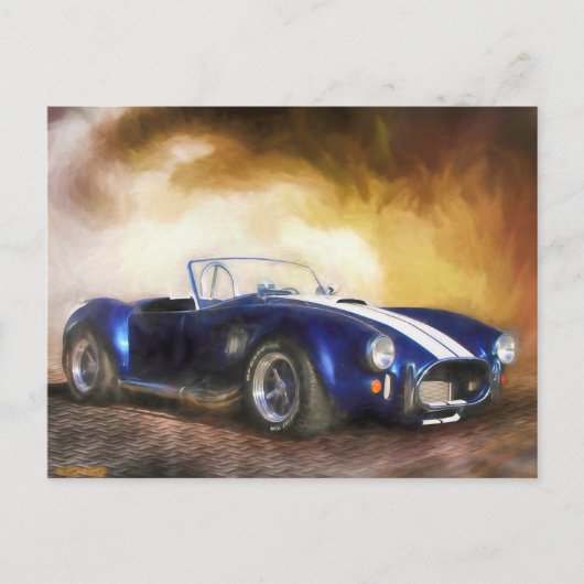 Cobra Car STRIKER FANG Briefkaart (Voorkant)