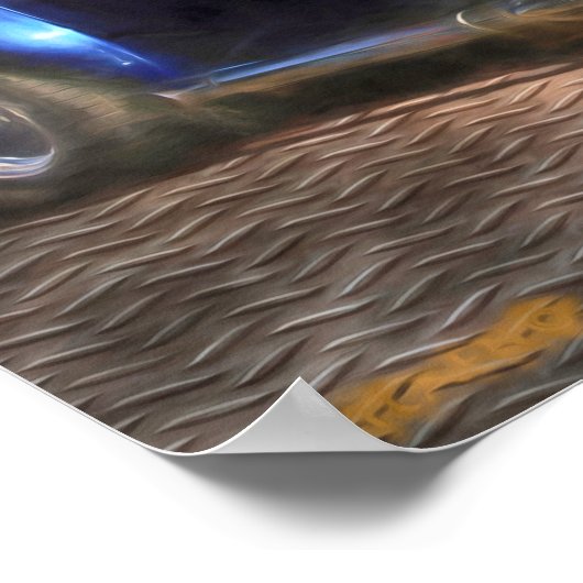 Cobra Car "STRIKER FANG" Poster (Hoek)