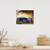 Cobra Car "STRIKER FANG" Poster (Keuken)