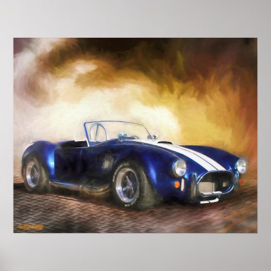 Cobra Car "STRIKER FANG" Poster (Voorkant)