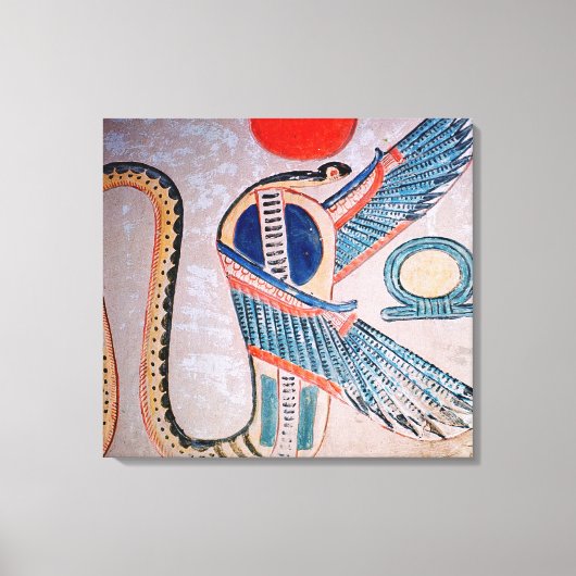 Cobra god, Egyptisch Canvas Afdruk (Voorkant)