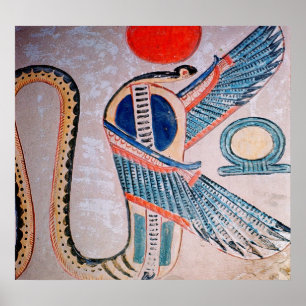 Cobra god, Egyptisch Poster