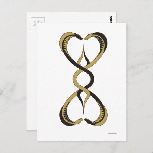 Cobra Hearts Briefkaart (Voorkant / Achterkant)