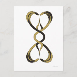 Cobra Hearts Briefkaart