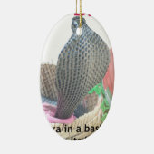 Cobra in Basket Art Print Keramisch Ornament (Rechts)