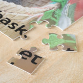 Cobra in Basket Art Print Legpuzzel (Zijkant)