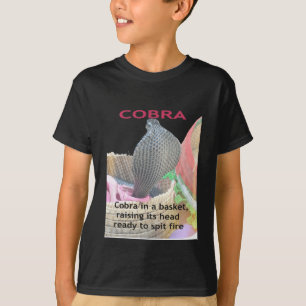 Cobra in Basket Art Print T-shirt