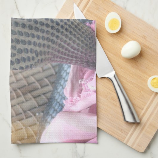 Cobra in Basket Art Print Theedoek (Quarter Fold)