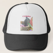 Cobra in Basket Art Print Trucker Pet (Voorkant)