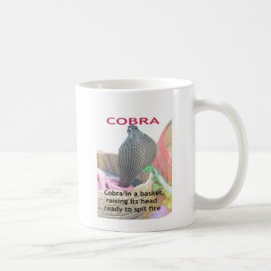 Cobra in Mand Artprint Koffiemok