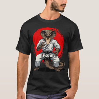 Cobra Karate Judo Japan Japanse Vlag Grappig T-shirt