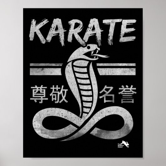 Cobra Karate Martial Arts Poster (Voorkant)