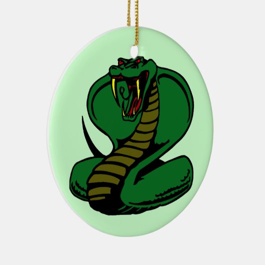 Cobra Keramisch Ornament (Rechts)