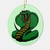 Cobra Keramisch Ornament (Links)