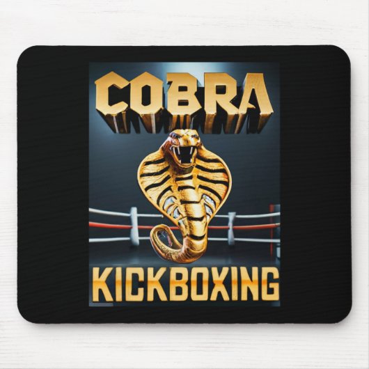 Cobra Kickboxing Design door Don Castillo  Muismat (Voorkant)