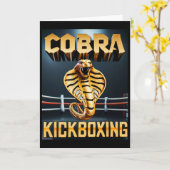 Cobra Kickboxing Ontwerp Door Don Castillo Kaart (Gele Bloem)