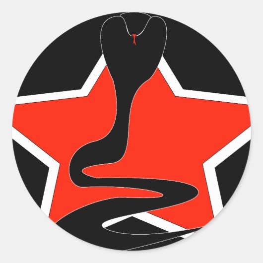 Cobra met Red Star sticker (Voorkant)