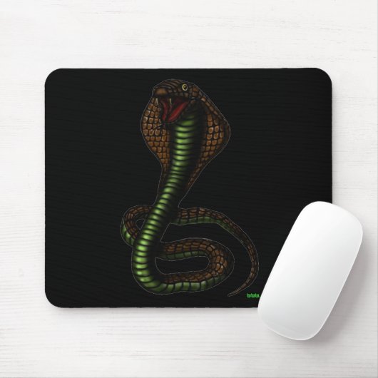 Cobra mousepad-ontwerp muismat (Met muis)