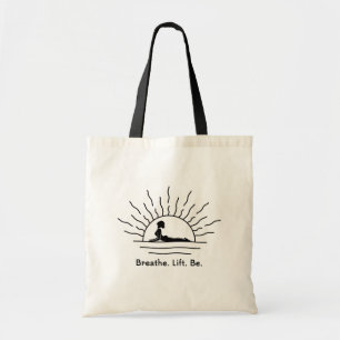 Cobra Pose Yoga Silhouet Tote Bag