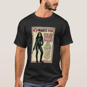 Cobra Recruiting poster met de barones G.I. T-shirt