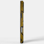 Cobra Shell: gedurfde gele en zwarte slangenhuid Case-Mate iPhone Case (Achterkant / Rechts)