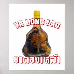Cobra Slang Vs Schorpioen Whiskey ... Yadong Lao Poster