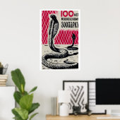 Cobra Slangen - Matchbox Print - Tsjechische Muurk (Thuiskantoor)