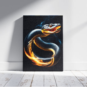 Cobra Snake Canvas Afdruk