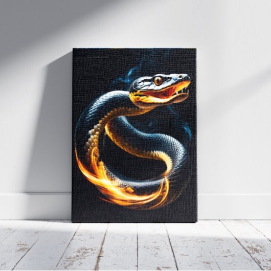 Cobra Snake Canvas Afdruk