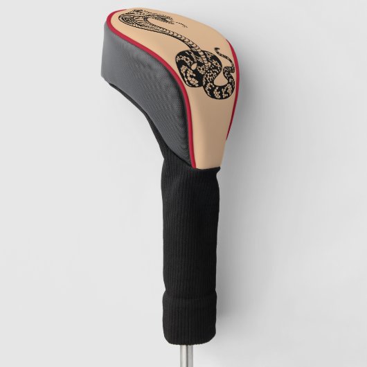 cobra snake golf head cover (Schuin)