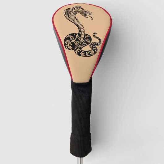 cobra snake golf head cover (Voorkant)