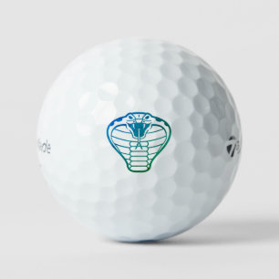 Cobra Snake Green Illustration Boa Reptile Golfballen