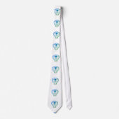 Cobra Snake Green Illustration Boa Reptile Stropdas (Voorkant)