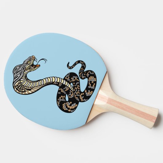cobra snake ping pong paddle tafeltennisbatje (Zijkant)