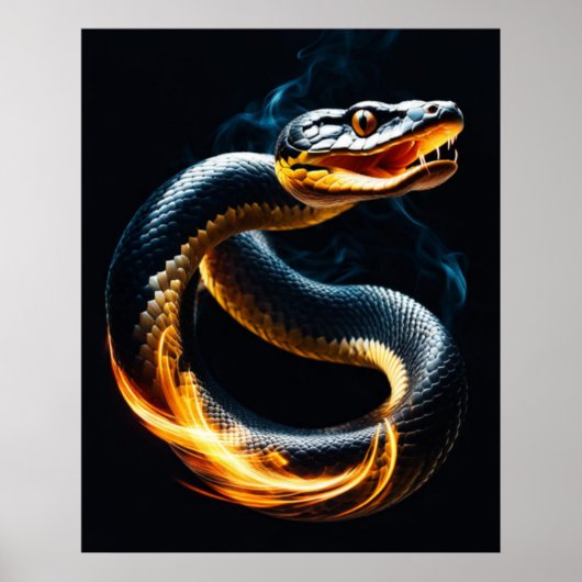 Cobra Snake Poster (Voorkant)