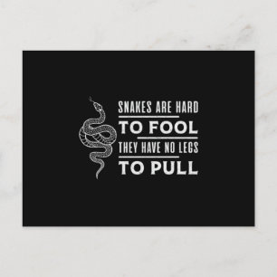 Cobra Snake Reptiel Snakers Dier Dier Pet Grappig Briefkaart
