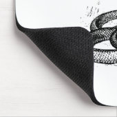 Cobra Snake Silhouette Muismat (Hoek)