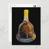 Cobra Snake Vs Scorpion Whiskey ... Yadong Lao Briefkaart (Voorkant / Achterkant)