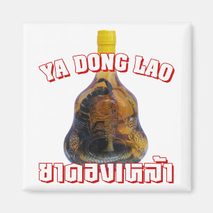 Cobra Snake Vs Scorpion Whiskey ... Yadong Lao Magneet