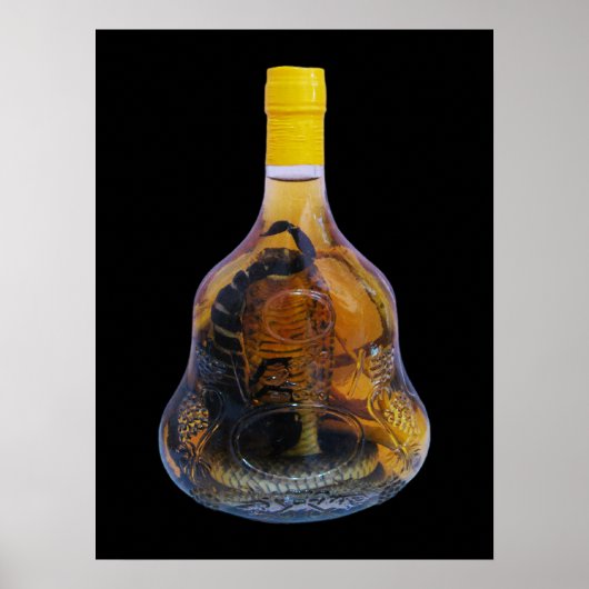 Cobra Snake Vs Scorpion Whiskey ... Yadong Lao Poster (Voorkant)