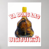 Cobra Snake Vs Scorpion Whiskey ... Yadong Lao Poster (Voorkant)