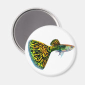 Cobra Snakeskin Guppy Magnet (Voorkant / Achterkant)